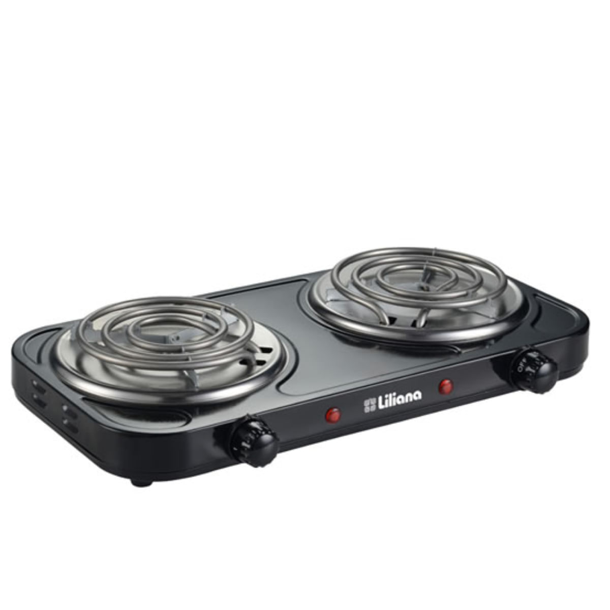 Anafe EléCtrico Liliana Aa912 2 Hornallas 2200w 5 Niveles Negro