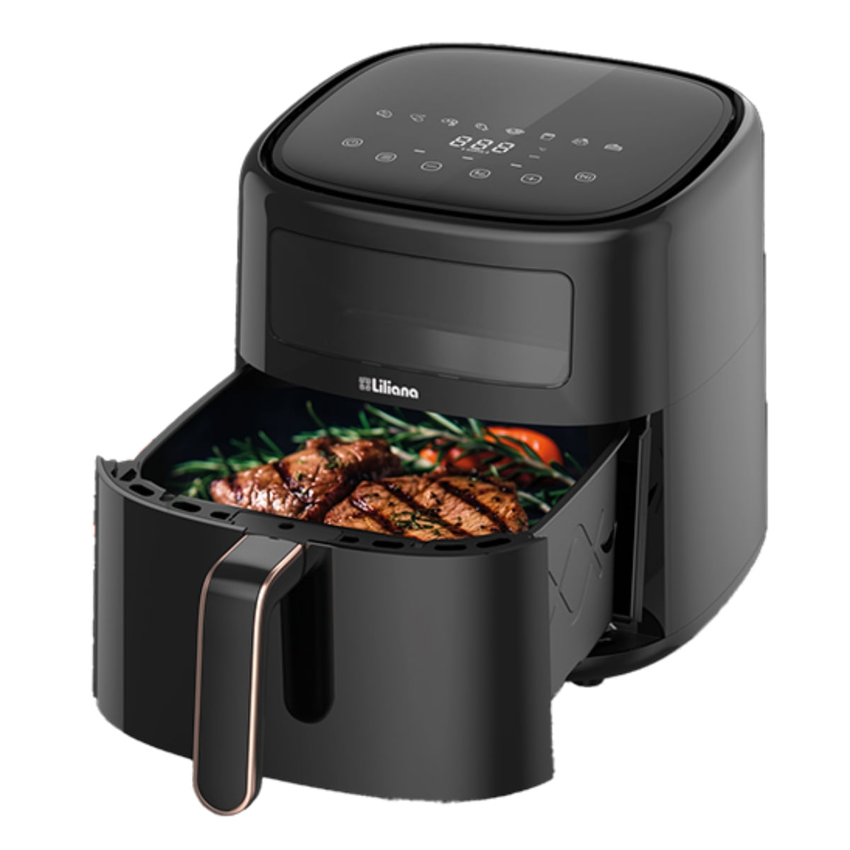 Freidora de Aire Airview Negra 6L AirFryer AF966N