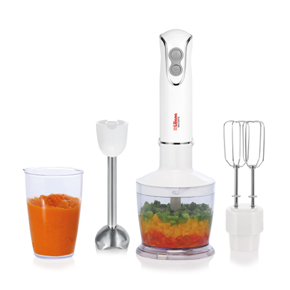 Mixer 0,6 Lts 450 W Blanco AH130 Liliana