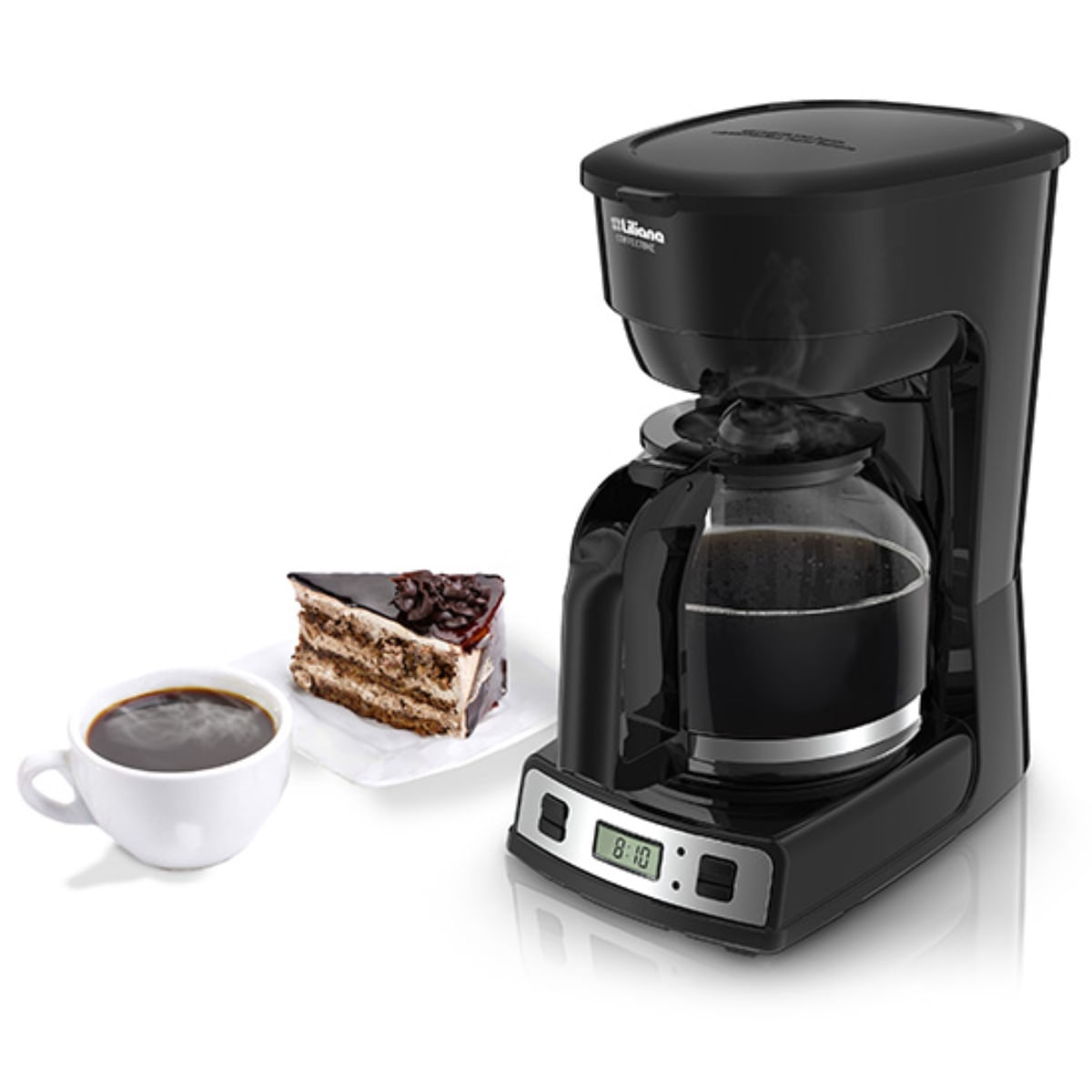 Cafetera Eléctrica 1,8 Lts 900 W Negra AC931 Liliana