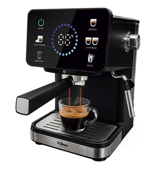 Cafetera Express Digital Liliana Prosteam Ac987 20 Bar 1350w Plateado