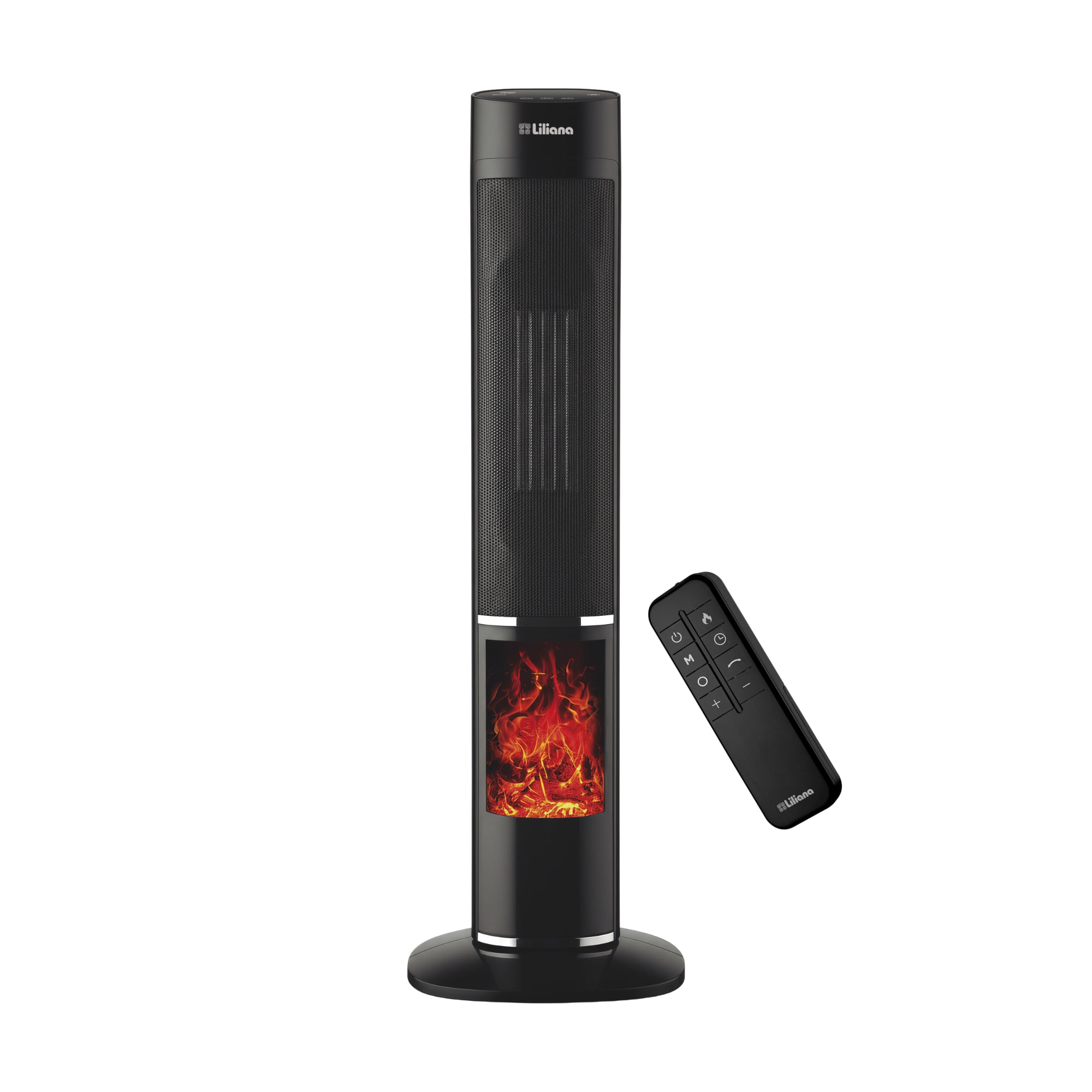 Calefactor Torre Liliana TCH40 Digital Efecto Leños
